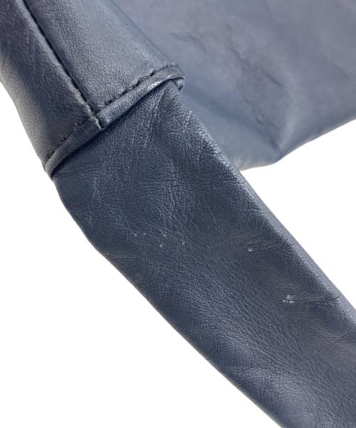 evam eva（エヴァムエヴァ）evam eva (エヴァムエヴァ) ショルダーバッグ ネイビーの古着・服飾アイテム