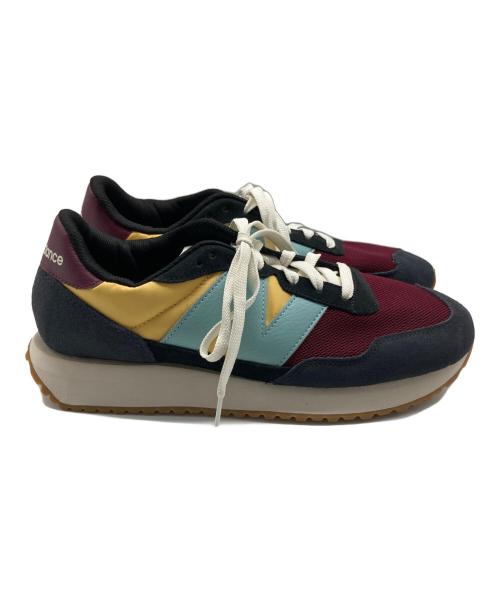 NEW BALANCE（ニューバランス）NEW BALANCE (ニューバランス) スニーカー レッド×イエロー×スカイブルー サイズ:30.0cmの古着・服飾アイテム