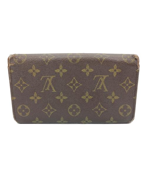 LOUIS VUITTON（ルイ ヴィトン）LOUIS VUITTON (ルイ ヴィトン) ポシェット ポルト モネ クレディ  ブラウンの古着・服飾アイテム