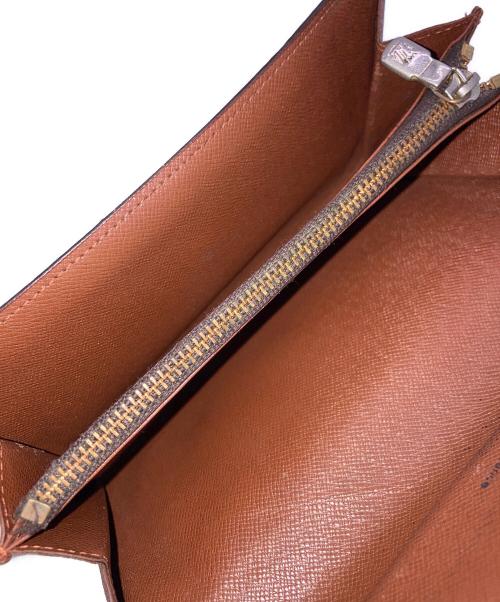 LOUIS VUITTON（ルイ ヴィトン）LOUIS VUITTON (ルイ ヴィトン) ポシェット ポルト モネ クレディ  ブラウンの古着・服飾アイテム