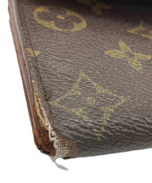 LOUIS VUITTON（ルイ ヴィトン）LOUIS VUITTON (ルイ ヴィトン) ポシェット ポルト モネ クレディ  ブラウンの古着・服飾アイテム