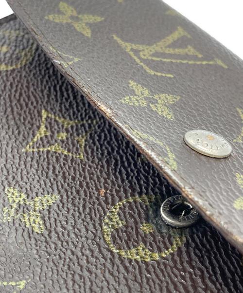 LOUIS VUITTON（ルイ ヴィトン）LOUIS VUITTON (ルイ ヴィトン) ポシェット ポルト モネ クレディ  ブラウンの古着・服飾アイテム