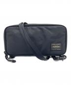 PORTERポーター）の古着「ロングウォレット」｜ブラック