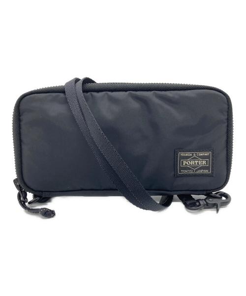 PORTER（ポーター）PORTER (ポーター) ロングウォレット ブラックの古着・服飾アイテム