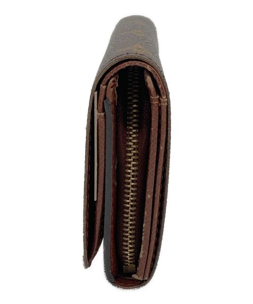 LOUIS VUITTON（ルイ ヴィトン）LOUIS VUITTON (ルイ ヴィトン) ポルトモネ・ビエ・トレゾール ブラウンの古着・服飾アイテム