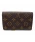 LOUIS VUITTON (ルイ ヴィトン) ポルトモネ・ビエ・トレゾール ブラウン：14000円