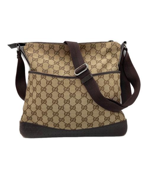 GUCCI（グッチ）GUCCI (グッチ) ショルダーバッグ ブラウンの古着・服飾アイテム