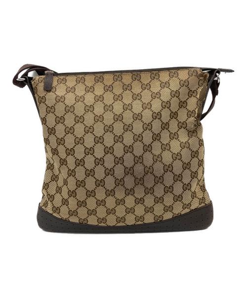 GUCCI（グッチ）GUCCI (グッチ) ショルダーバッグ ブラウンの古着・服飾アイテム