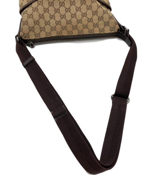GUCCI（グッチ）GUCCI (グッチ) ショルダーバッグ ブラウンの古着・服飾アイテム