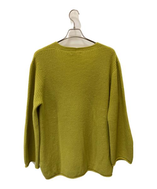 UNFIL（アンフィル）UNFIL (アンフィル) 厚手ニット イエロー サイズ:1の古着・服飾アイテム