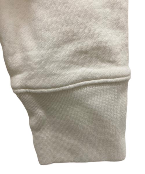 maison kitsune（メゾンキツネ）maison kitsune (メゾンキツネ) プルオーバーパーカー ホワイト サイズ:Lの古着・服飾アイテム