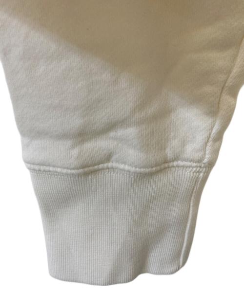 maison kitsune（メゾンキツネ）maison kitsune (メゾンキツネ) プルオーバーパーカー ホワイト サイズ:Lの古着・服飾アイテム