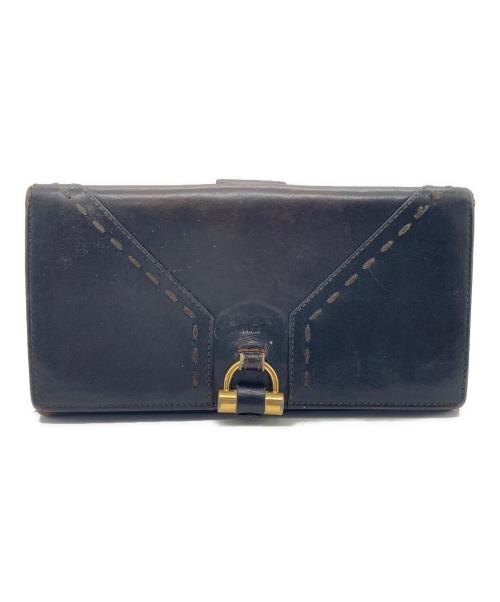 Yves Saint Laurent（イヴサンローラン）Yves Saint Laurent (イヴサンローラン) 長財布 ブラウンの古着・服飾アイテム