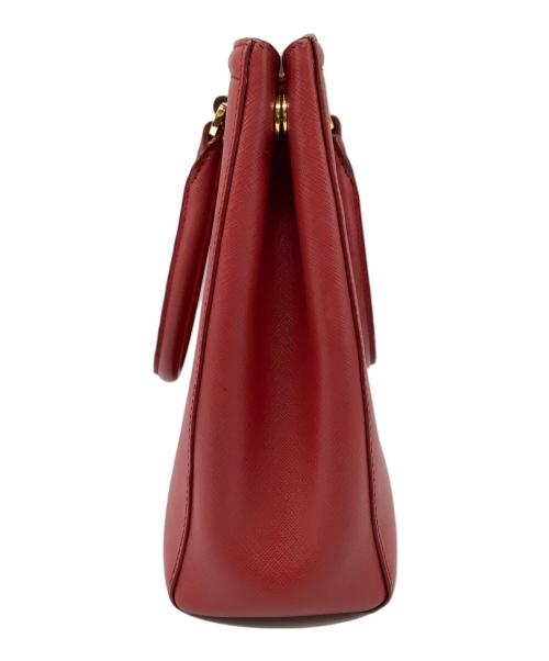 PRADA（プラダ）PRADA (プラダ) 2WAYバッグ レッドの古着・服飾アイテム