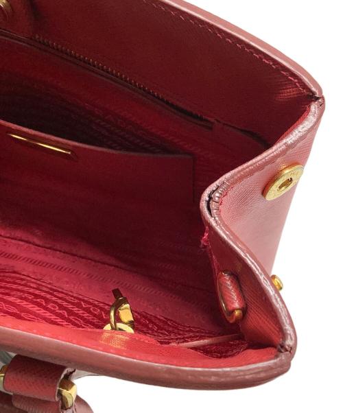 PRADA（プラダ）PRADA (プラダ) 2WAYバッグ レッドの古着・服飾アイテム