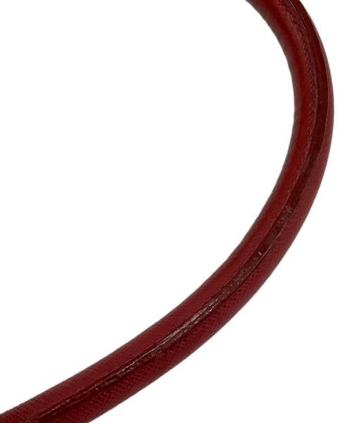 PRADA（プラダ）PRADA (プラダ) 2WAYバッグ レッドの古着・服飾アイテム