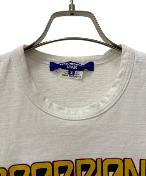 JUNYA WATANABE MAN（ジュンヤワタナベマン）JUNYA WATANABE MAN (ジュンヤワタナベマン) COMME des GARCONS (コムデギャルソン) 半袖カットソー ホワイト サイズ:Sの古着・服飾アイテム