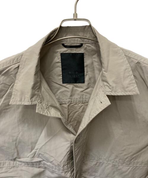 TATRAS（タトラス）TATRAS (タトラス) ポデガ ナイロン シャツジャケット ベージュ サイズ:02の古着・服飾アイテム
