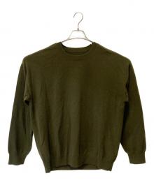 cash & barba（キャッシュアンドバルバ）の古着「薄手ニット」｜グリーン