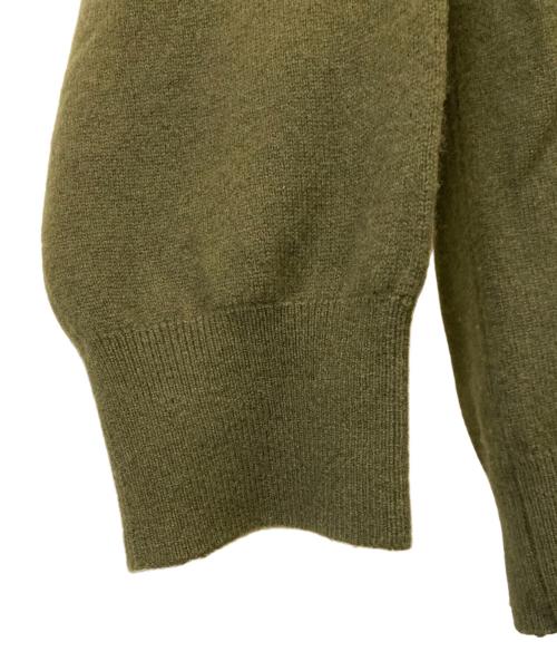 cash & barba（キャッシュアンドバルバ）cash & barba (キャッシュアンドバルバ) 薄手ニット グリーン サイズ:3の古着・服飾アイテム
