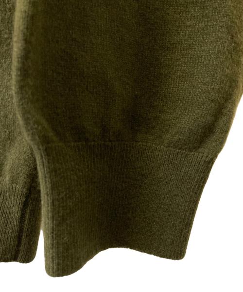 cash & barba（キャッシュアンドバルバ）cash & barba (キャッシュアンドバルバ) 薄手ニット グリーン サイズ:3の古着・服飾アイテム