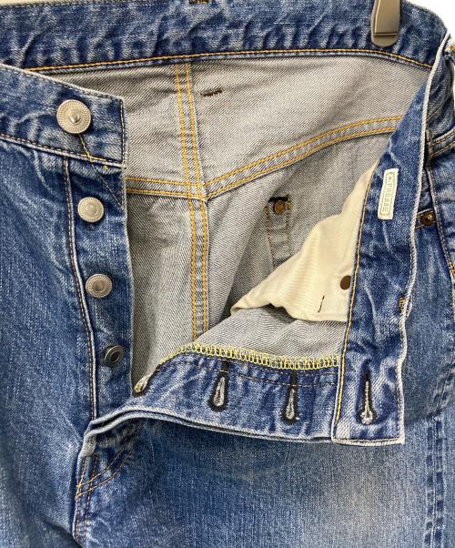 PRESSE（・）PRESSE (・) Washed Denim Wide Pants ブルー サイズ:32の古着・服飾アイテム