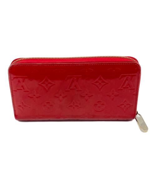 LOUIS VUITTON（ルイ ヴィトン）LOUIS VUITTON (ルイ ヴィトン) ジッピー ウォレット ヴェルニ レッドの古着・服飾アイテム