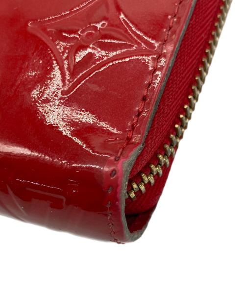 LOUIS VUITTON（ルイ ヴィトン）LOUIS VUITTON (ルイ ヴィトン) ジッピー ウォレット ヴェルニ レッドの古着・服飾アイテム