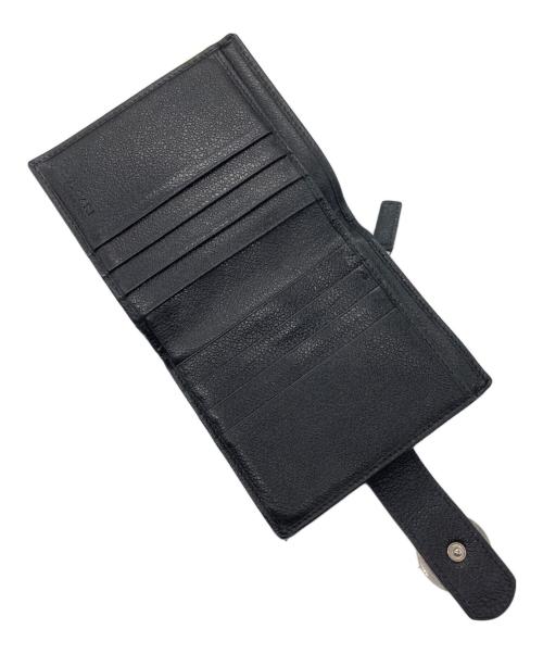 BVLGARI（ブルガリ）BVLGARI (ブルガリ) 2つ折り財布 ブラックの古着・服飾アイテム