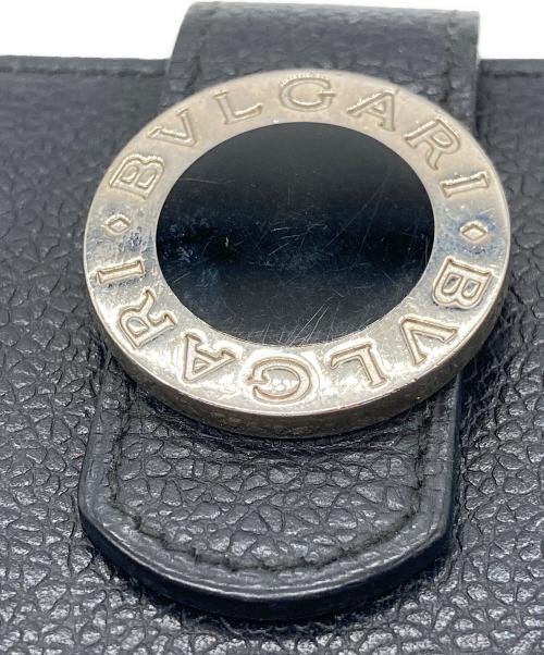 BVLGARI（ブルガリ）BVLGARI (ブルガリ) 2つ折り財布 ブラックの古着・服飾アイテム