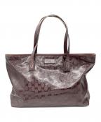 GUCCIグッチ）の古着「GGインプリメトートバッグ」｜ワインレッド