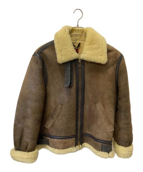 Schott（ショット）schott (ショット) B-3ムートンフライトジャケット ブラウン サイズ:40の古着・服飾アイテム