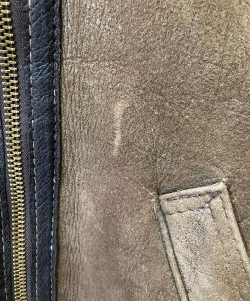 Schott（ショット）schott (ショット) B-3ムートンフライトジャケット ブラウン サイズ:40の古着・服飾アイテム