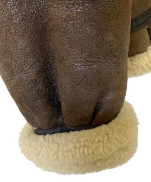 Schott（ショット）schott (ショット) B-3ムートンフライトジャケット ブラウン サイズ:40の古着・服飾アイテム