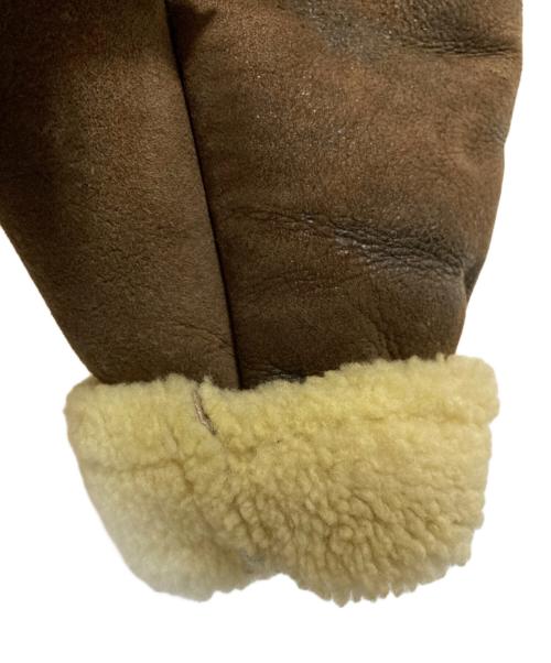 Schott（ショット）schott (ショット) B-3ムートンフライトジャケット ブラウン サイズ:40の古着・服飾アイテム