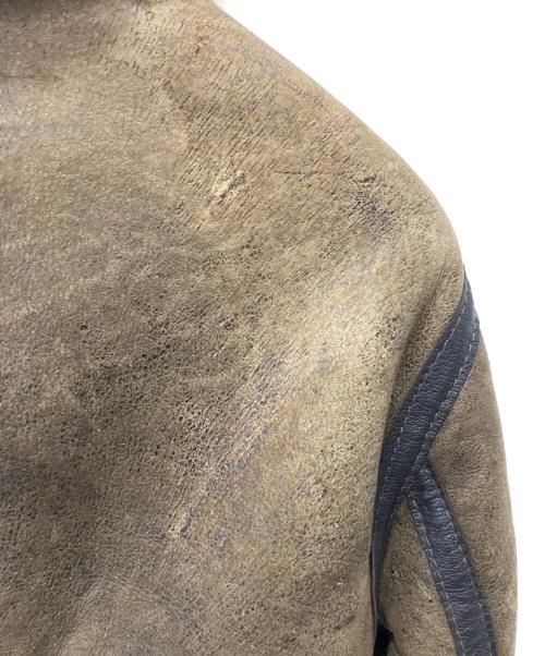 Schott（ショット）schott (ショット) B-3ムートンフライトジャケット ブラウン サイズ:40の古着・服飾アイテム