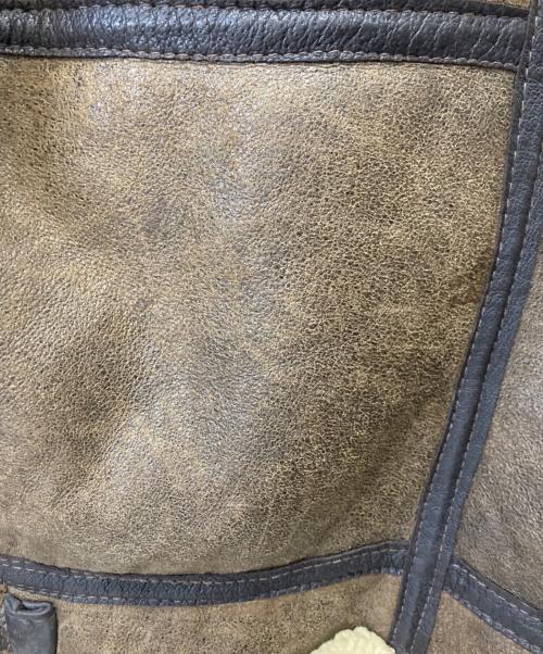 Schott（ショット）schott (ショット) B-3ムートンフライトジャケット ブラウン サイズ:40の古着・服飾アイテム