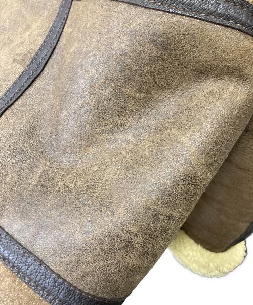 Schott（ショット）schott (ショット) B-3ムートンフライトジャケット ブラウン サイズ:40の古着・服飾アイテム