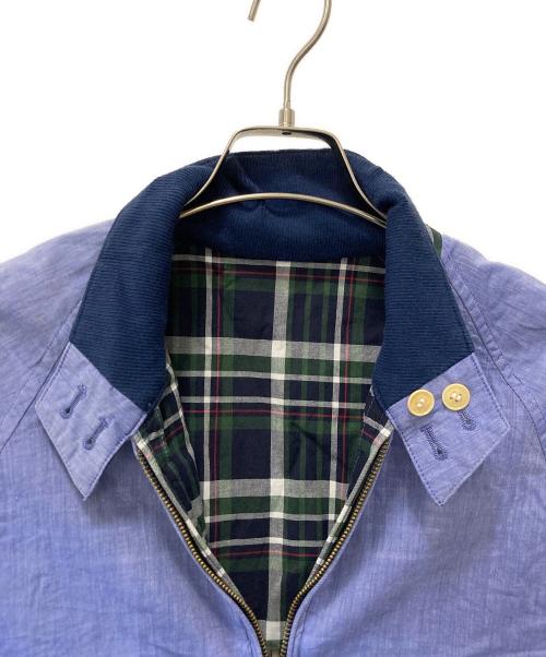 BARACUTA（バラクータ）BARACUTA (バラクータ) G9 リバーシブルスイングトップ ブルー×グリーン サイズ:40の古着・服飾アイテム
