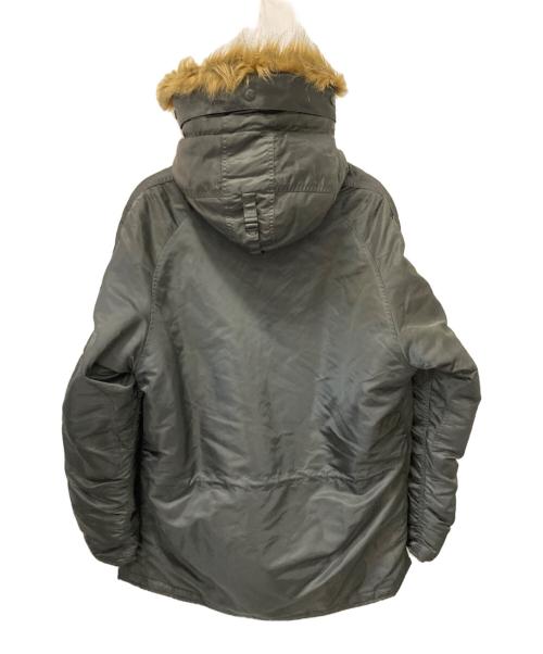 ALPHA INDUSTRIES INC（アルファインダストーリーズ）ALPHA INDUSTRIES INC (アルファインダストーリーズ) 中綿ジャケット グレー サイズ:XLの古着・服飾アイテム