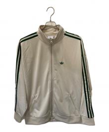 adidas（アディダス）の古着「BECKENBAUER TRACKTOP」｜アイボリー×グリーン