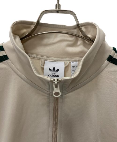 adidas（アディダス）adidas (アディダス) BECKENBAUER TRACKTOP アイボリー×グリーン サイズ:XSの古着・服飾アイテム
