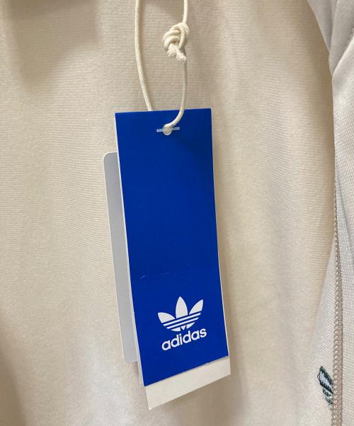 adidas（アディダス）adidas (アディダス) BECKENBAUER TRACKTOP アイボリー×グリーン サイズ:XSの古着・服飾アイテム