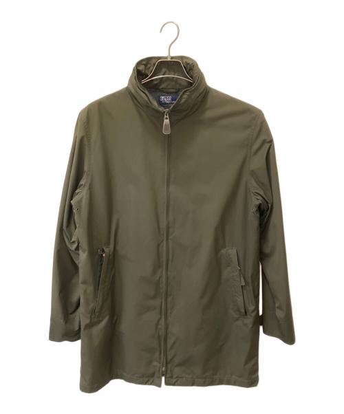 POLO RALPH LAUREN（ポロ・ラルフローレン）POLO RALPH LAUREN (ポロ・ラルフローレン) フーデッドコート カーキ サイズ:Lの古着・服飾アイテム