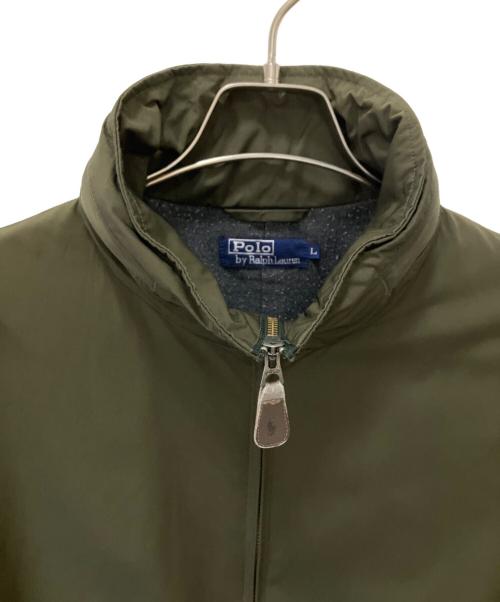 POLO RALPH LAUREN（ポロ・ラルフローレン）POLO RALPH LAUREN (ポロ・ラルフローレン) フーデッドコート カーキ サイズ:Lの古着・服飾アイテム