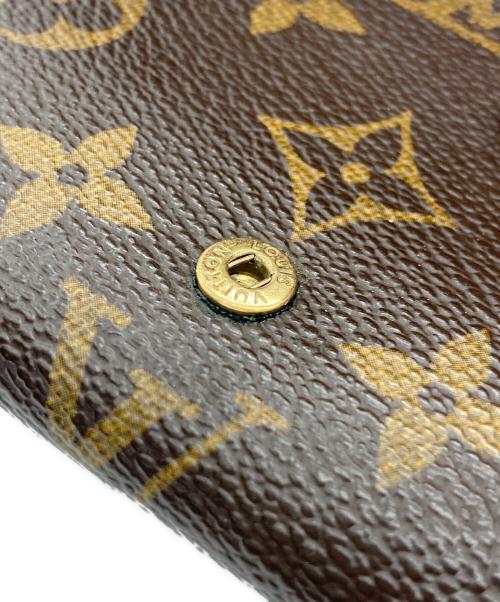 LOUIS VUITTON（ルイ ヴィトン）LOUIS VUITTON (ルイ ヴィトン) ポルトモネ・ビエ・トレゾール ブラウンの古着・服飾アイテム