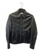 JOURNAL STANDARD relumeジャーナルスタンダード レリューム）の古着「シープスキンレザージャケット」｜ブラック