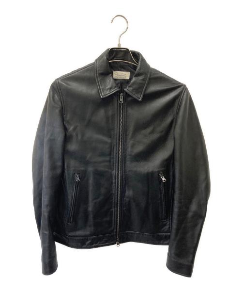 JOURNAL STANDARD relume（ジャーナルスタンダード レリューム）JOURNAL STANDARD relume (ジャーナルスタンダード レリューム) シープスキンレザージャケット ブラック サイズ:Mの古着・服飾アイテム