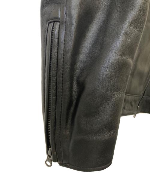 JOURNAL STANDARD relume（ジャーナルスタンダード レリューム）JOURNAL STANDARD relume (ジャーナルスタンダード レリューム) シープスキンレザージャケット ブラック サイズ:Mの古着・服飾アイテム