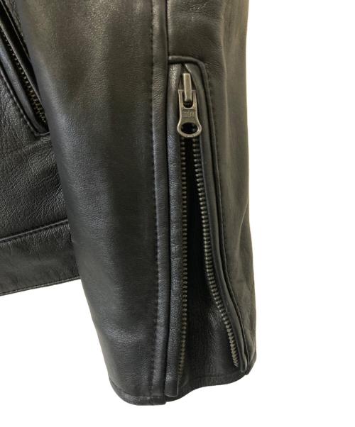 JOURNAL STANDARD relume（ジャーナルスタンダード レリューム）JOURNAL STANDARD relume (ジャーナルスタンダード レリューム) シープスキンレザージャケット ブラック サイズ:Mの古着・服飾アイテム